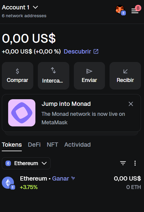 Paso 1: Selector redes